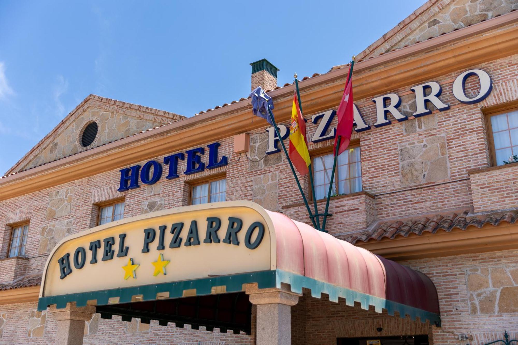 Hotel Pizarro أومانيس ديه مدريد المظهر الخارجي الصورة